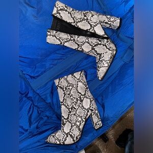 Snakeskin Boots